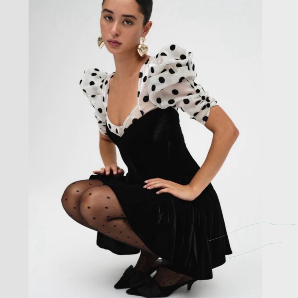 For Love & Lemons Dolly Mini Dress